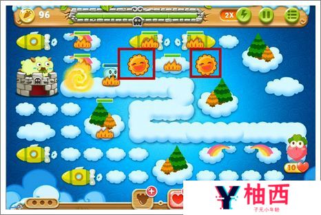 保卫萝卜2第60关攻略