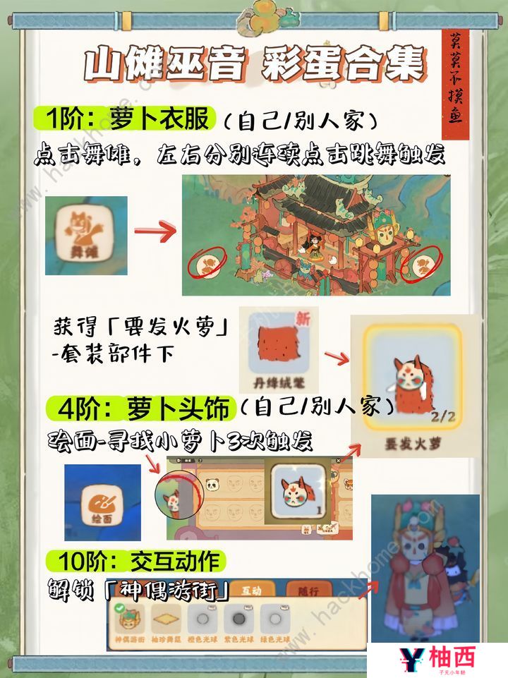 桃源深处有人家山傩巫音彩蛋大全 山傩巫音全彩蛋位置收集一览图片1