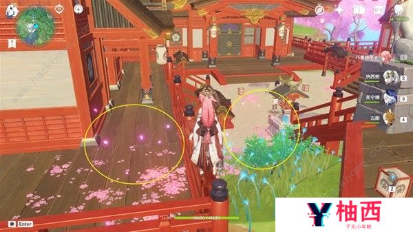 原神4.3绯樱绣球采集路线大全 新版本绯樱绣球收集位置一览图片7