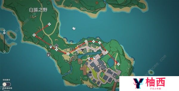 原神4.3绯樱绣球采集路线位置大全 最新绯樱绣球收集图一览图片8