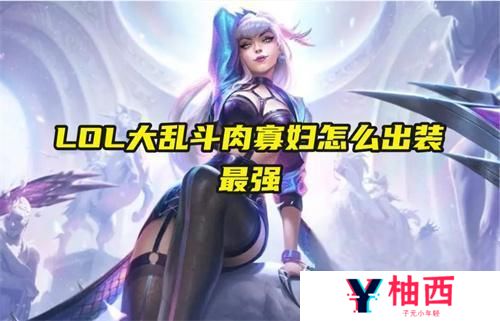 大乱斗肉寡妇怎么出装最强？大乱斗肉寡妇出装最强搭配推荐