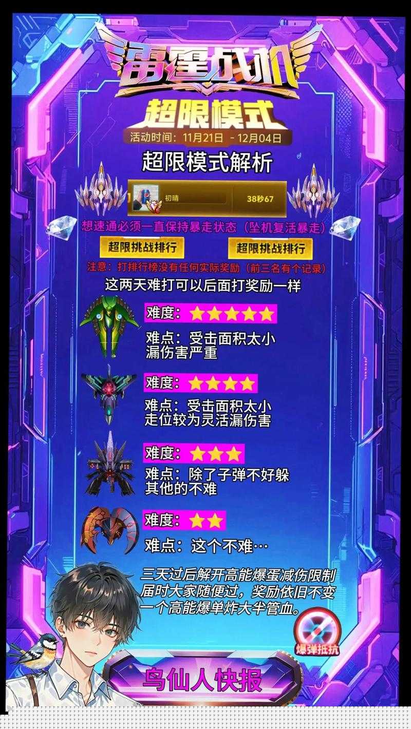 雷霆战机竞速闪避模式究竟谁更胜一筹？速度与激情的终极较量！