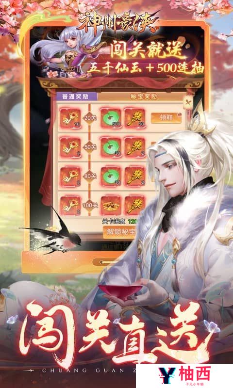 《神州豪侠》单日大额活动（客服申请）